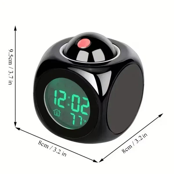LCD Projection Alarm Clock