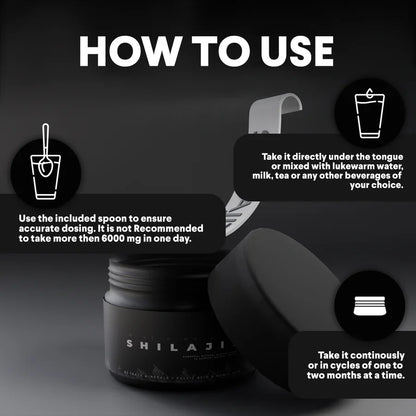 Premium Himalayan Shilajit - 100% Pure and Organic Resin