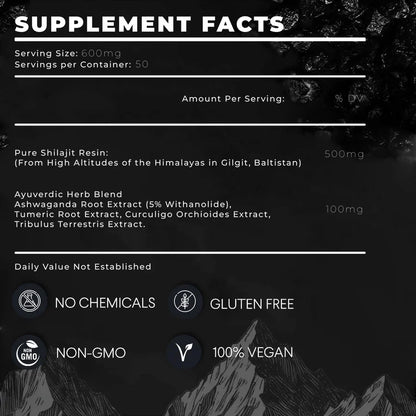 Premium Himalayan Shilajit - 100% Pure and Organic Resin