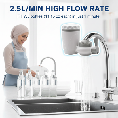 Faucet Water Filter with Activated Carbon