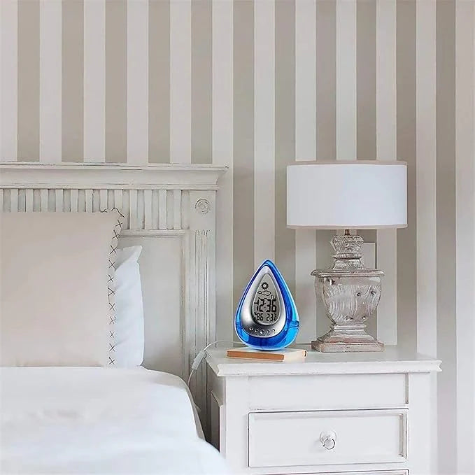 Drop Shaped Digital Alarm Clock